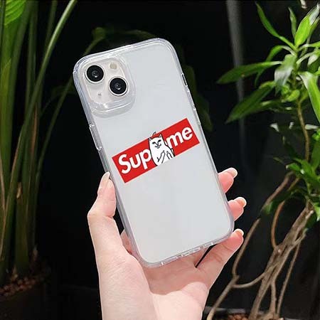 supreme風 カバー iphone13 