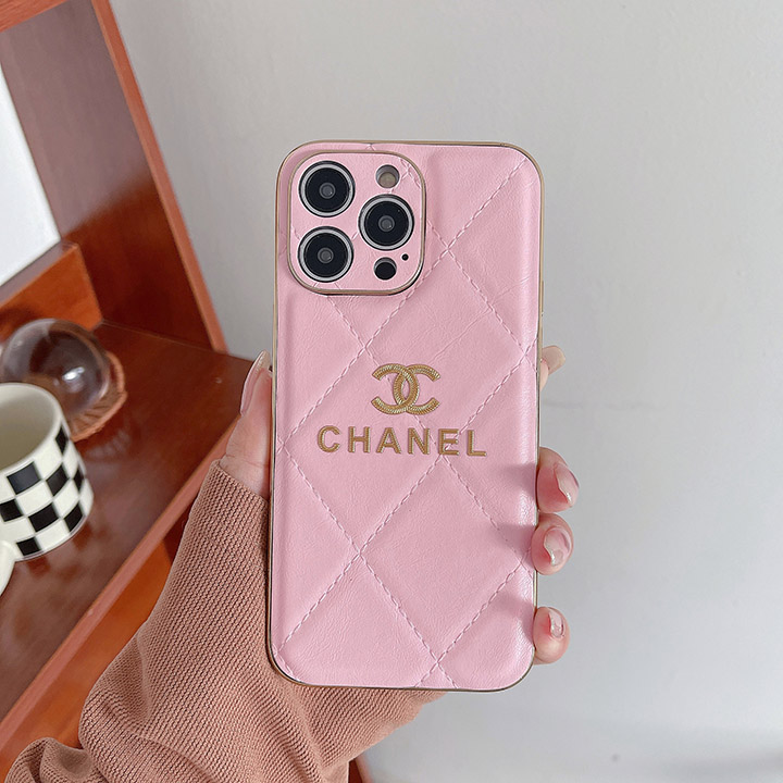 電気メッキ Chanel iPhone 14 plus スマホケース