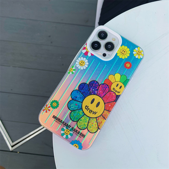 カイカイキキ murakami sunflower アイフォン13プロ 携帯ケース 