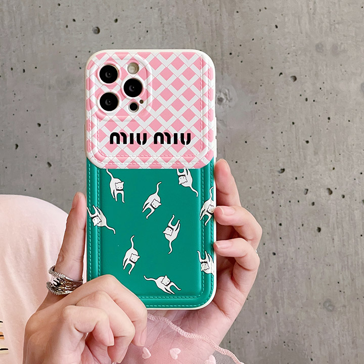 miumiu風 アイフォン15 ultra 